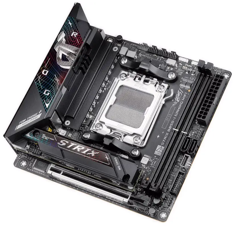 Informático Aravaca - Montaje ASUS ROG STRIX B850-I GAMING WIFI Aravaca